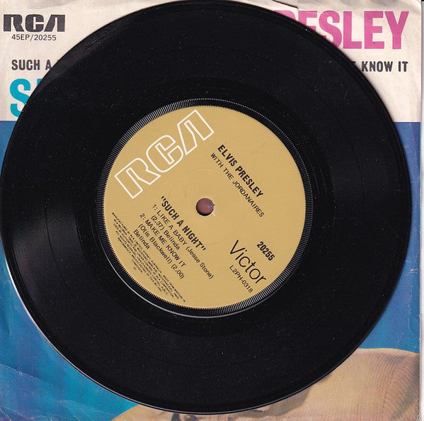 Elvis Presley : Such A Night (7&quot;, EP, Bro)