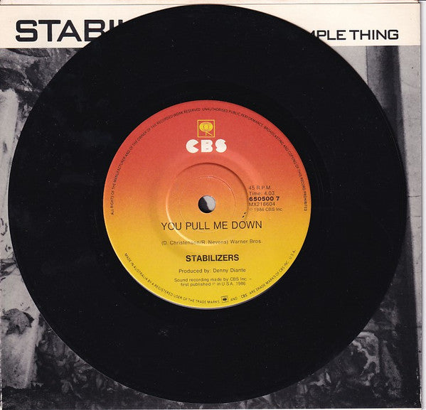 Stabilizers : One Simple Thing (7", Single)