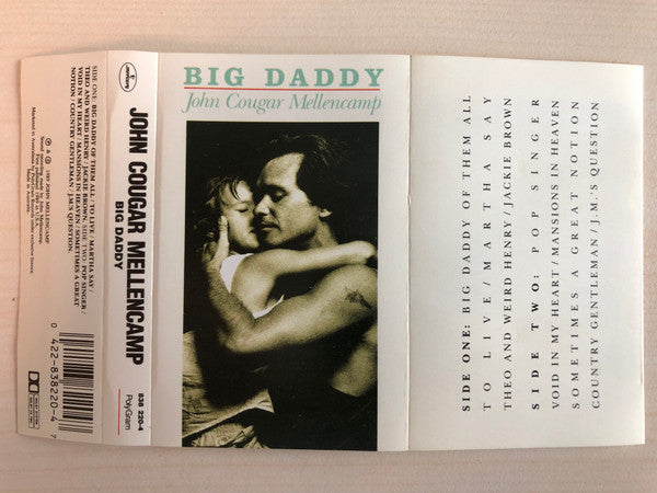 John Cougar Mellencamp : Big Daddy (Cass, Album)