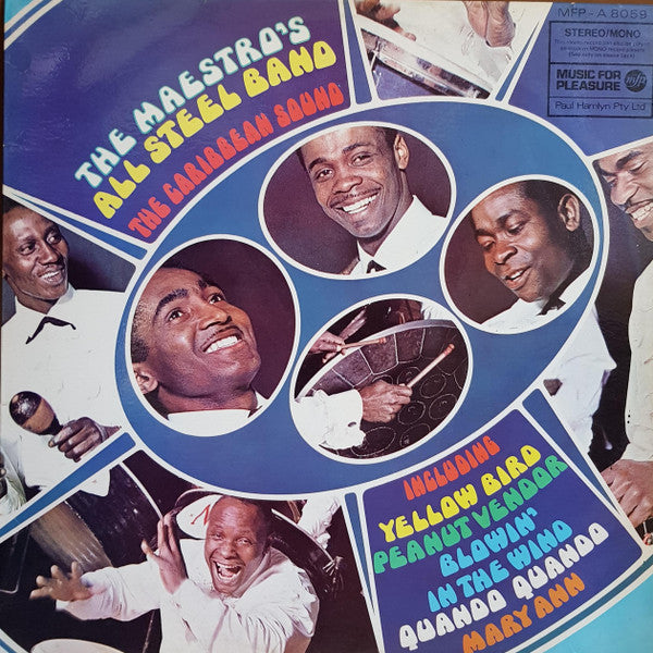 The Maestro&#39;s All Steel Band : The Caribbean Sound (LP, Album)