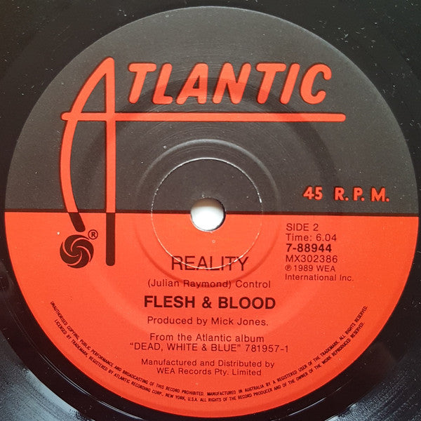 Flesh & Blood : Fate (7", Single)