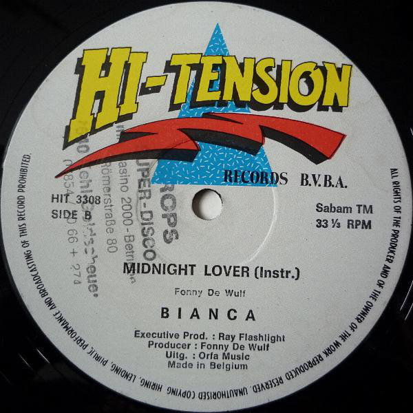 Bianca : Midnight Lover (12")