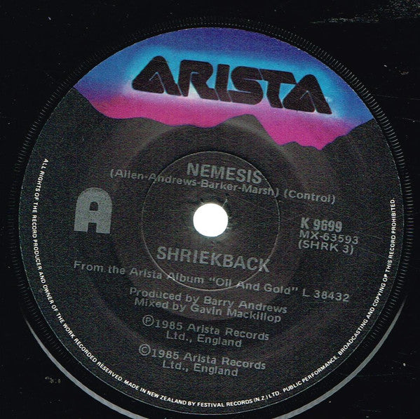 Shriekback : Nemesis (7&quot;, Single)