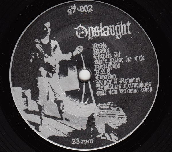 Various : Onslaught (International Hardcore Compilation) (7", EP, Comp)
