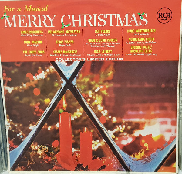 Various : For A Musical Merry Christmas (LP, Comp, Ltd)