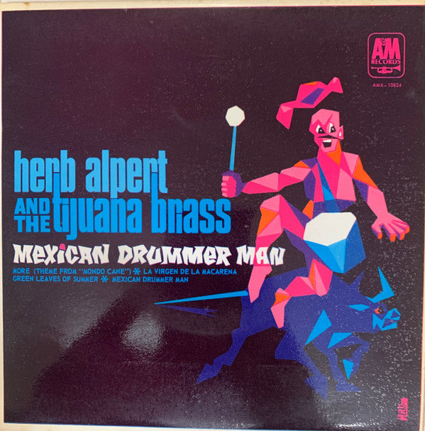 Herb Alpert & The Tijuana Brass : Mexican Drummer Man (7", EP, Mono, RE)