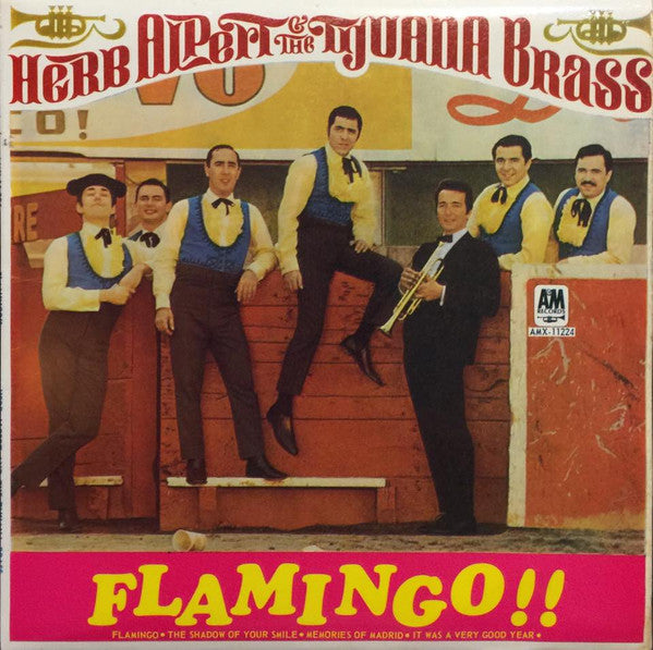 Herb Alpert & The Tijuana Brass : Flamingo (7", EP, Mono)