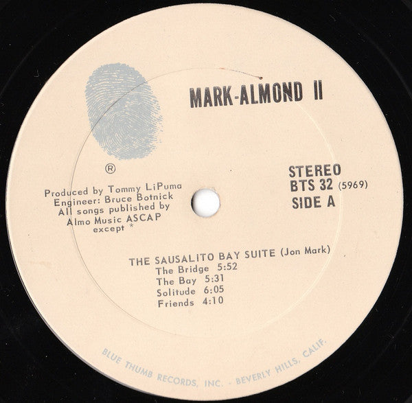 Mark-Almond : Mark-Almond II (LP, Album)