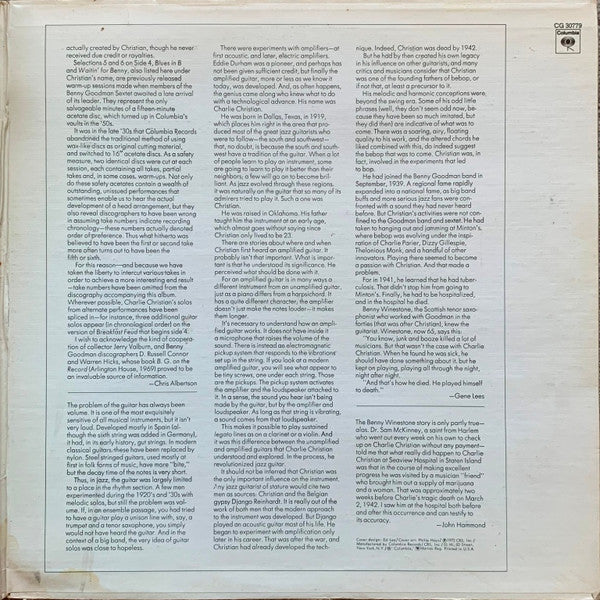 Charlie Christian : Solo Flight • The Genius Of Charlie Christian (2xLP, Comp, Mono, San)