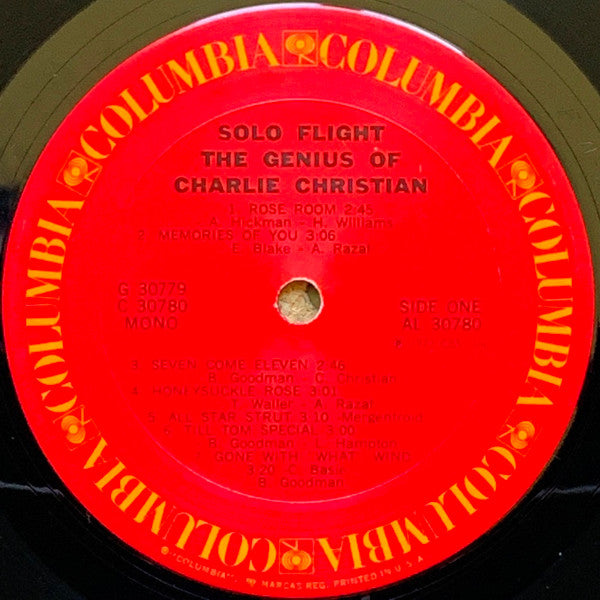Charlie Christian : Solo Flight • The Genius Of Charlie Christian (2xLP, Comp, Mono, San)