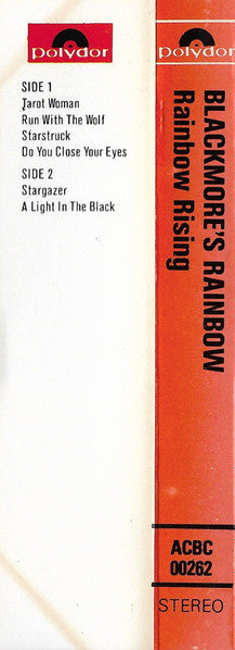 Rainbow : Rainbow Rising (Cass, Album, Club)