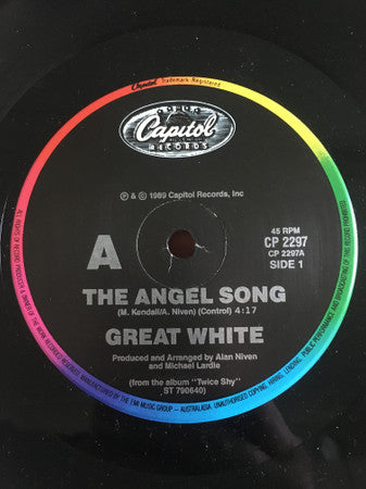 Great White : The Angel Song (7&quot;)