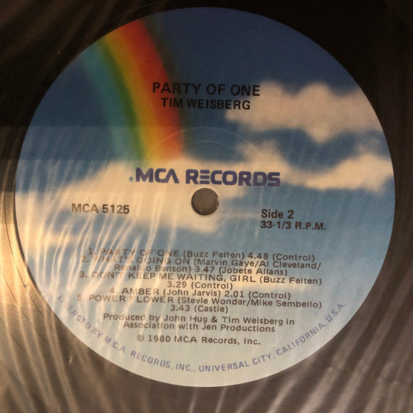 Tim Weisberg : Party Of One (LP, Album)