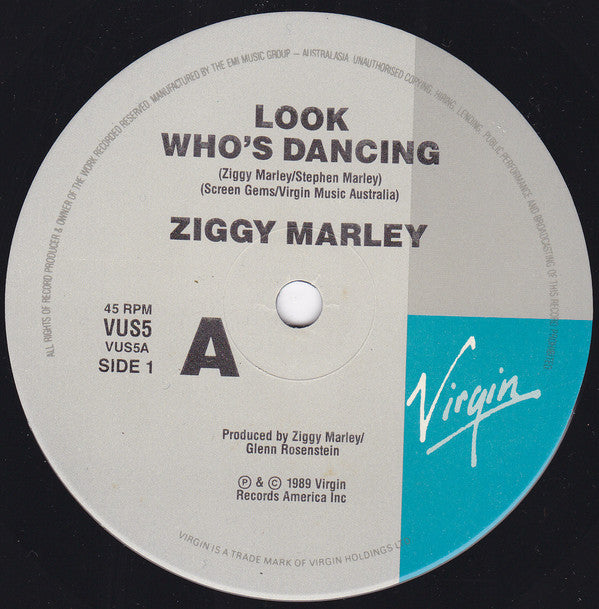 Ziggy Marley And The Melody Makers : Look Who's Dancing (7", Single)