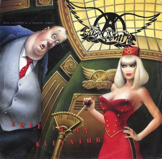 Aerosmith : Love In An Elevator (12&quot;, Single)