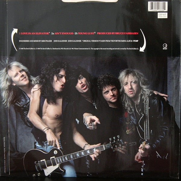 Aerosmith : Love In An Elevator (12", Single)