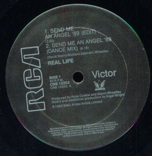 Real Life : Send Me An Angel '89 (12")