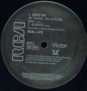 Real Life : Send Me An Angel '89 (12")