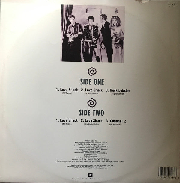 The B-52's : Love Shack (12")
