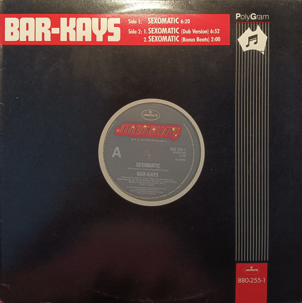 Bar-Kays : Sexomatic (12&quot;)