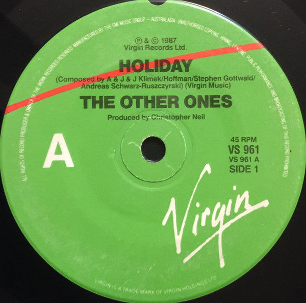 The Other Ones : Holiday (7", Single)