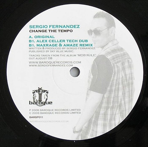 Sergio Fernandez : Change The Tempo (12")