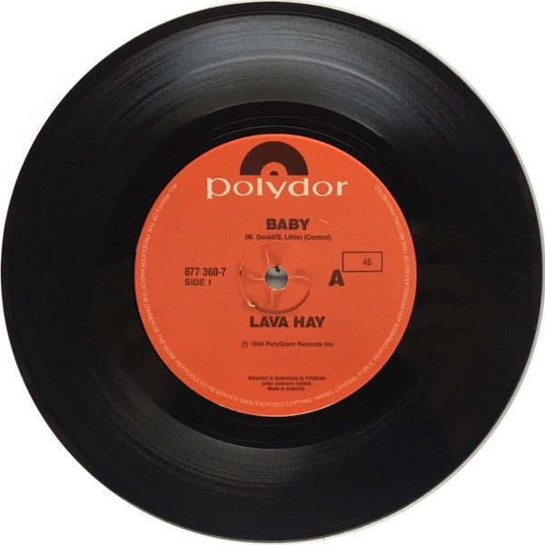 Lava Hay : Baby (7", Single)