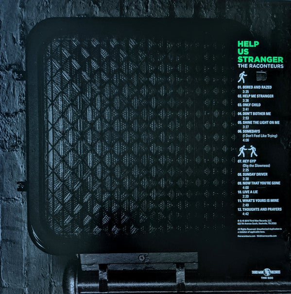 The Raconteurs : Help Us Stranger (LP, Album, Ltd, Gre + 7", Single, Ltd)