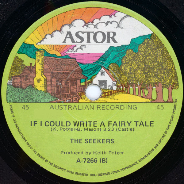 The Seekers : Where In The World (7", Single)
