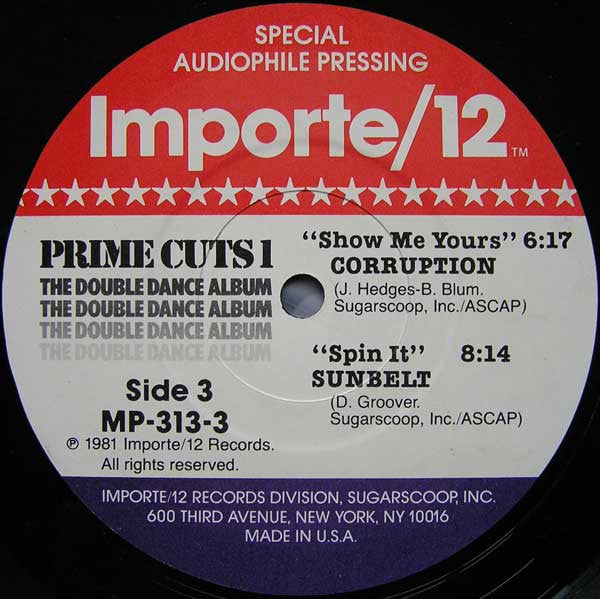 Various : Prime Cuts 1 (The Double Dance Album) (2x12", Album, Comp)