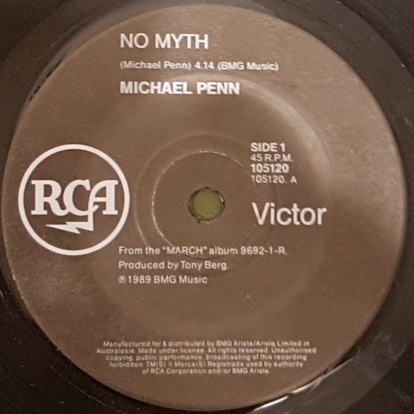 Michael Penn : No Myth (7", Single)