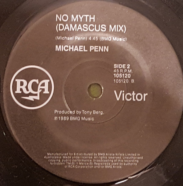 Michael Penn : No Myth (7", Single)