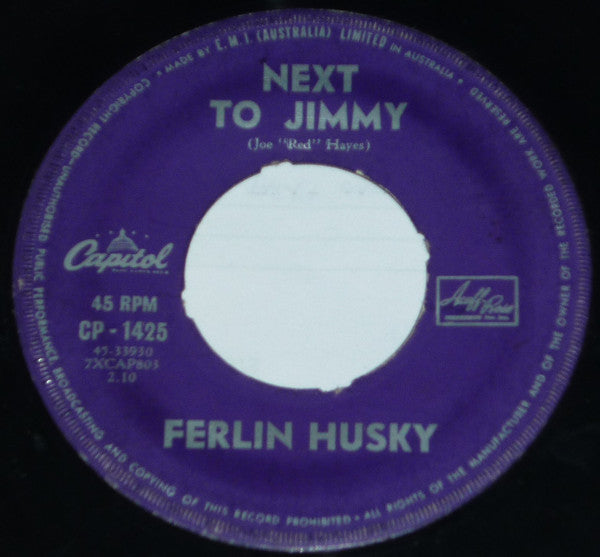 Ferlin Husky : Wings Of A Dove (7", Single, Mono)