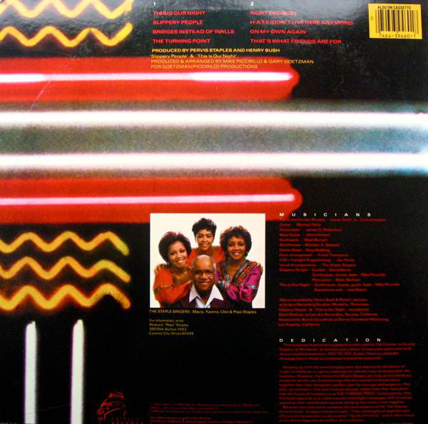 The Staple Singers : Turning Point (LP, Album)