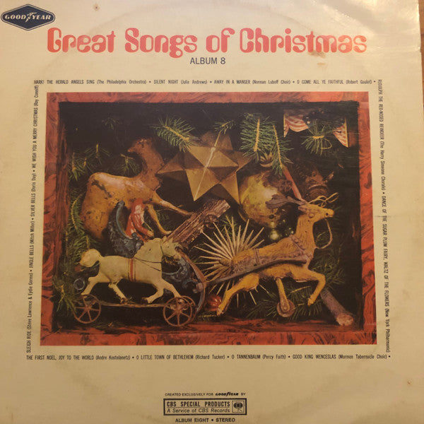 Various : Great Songs Of Christmas Album 8 (LP, Comp)