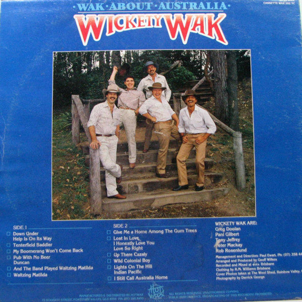 Wickety Wak : Wak About Australia (LP, Album)