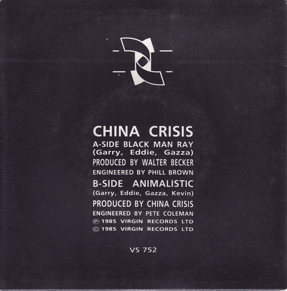 China Crisis : Black Man Ray (7")