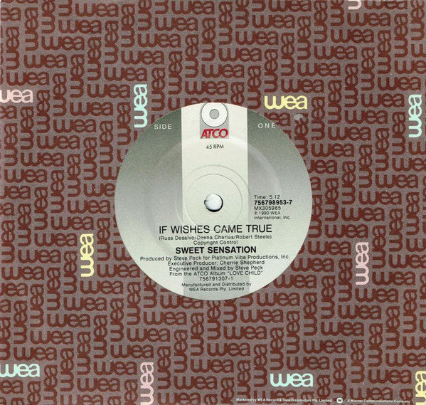 Sweet Sensation : If Wishes Came True (7", Single)