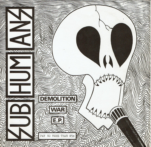 Subhumans : Demolition War E.P. (7", EP, RP, Fol)