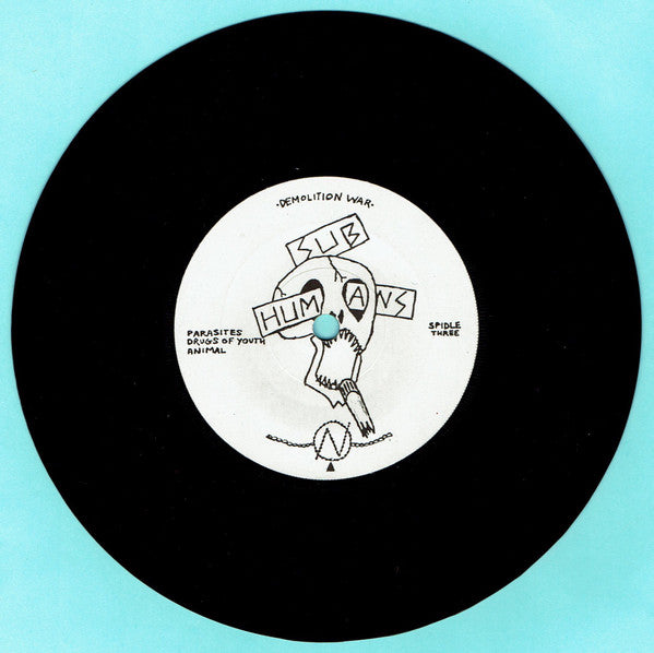 Subhumans : Demolition War E.P. (7", EP, RP, Fol)