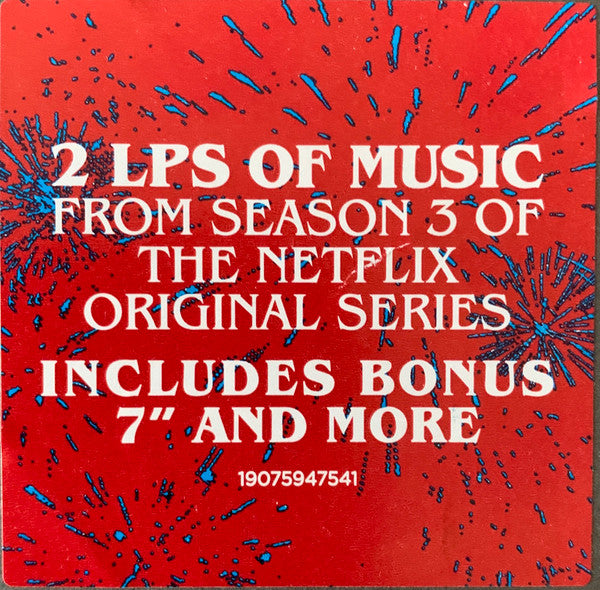Various : Stranger Things 3: (Music From The Netflix Original Series) (LP + LP, S/Sided + 7", Single + Comp)