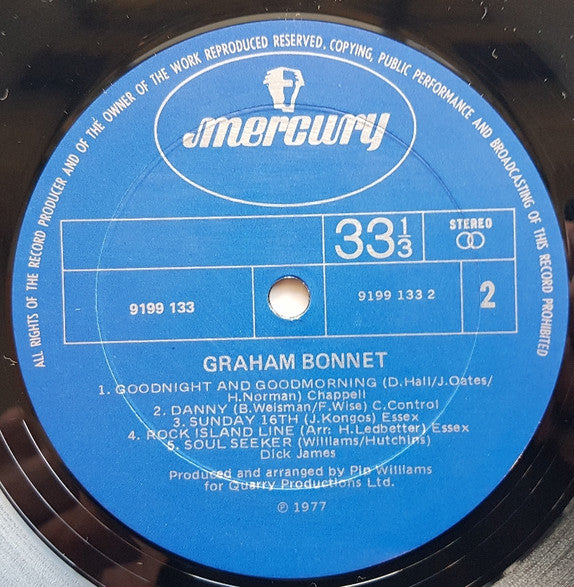 Graham Bonnet : Graham Bonnet (LP, Album)