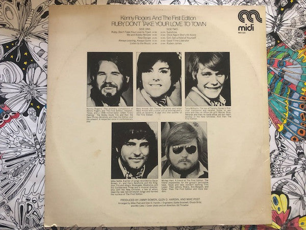 Kenny Rogers & The First Edition : Ruby, Don't Take Your Love To Town (LP, Comp)