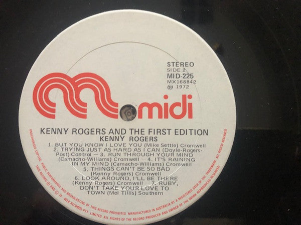 Kenny Rogers & The First Edition : Ruby, Don't Take Your Love To Town (LP, Comp)