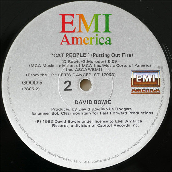 David Bowie : Let's Dance (12", Single)