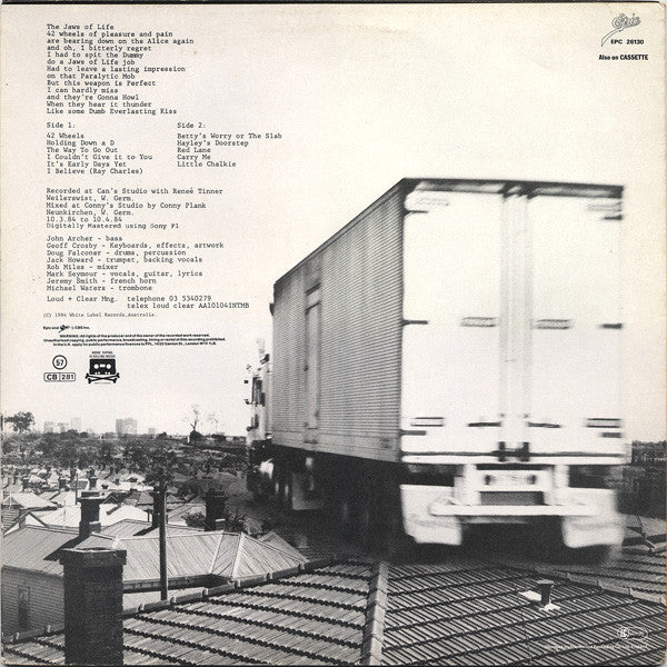 Hunters & Collectors : The Jaws Of Life (LP, Album)