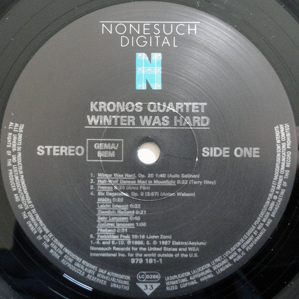Kronos Quartet : Winter Was Hard (LP, Album)