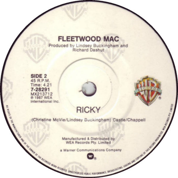 Fleetwood Mac : Little Lies (7", Single)