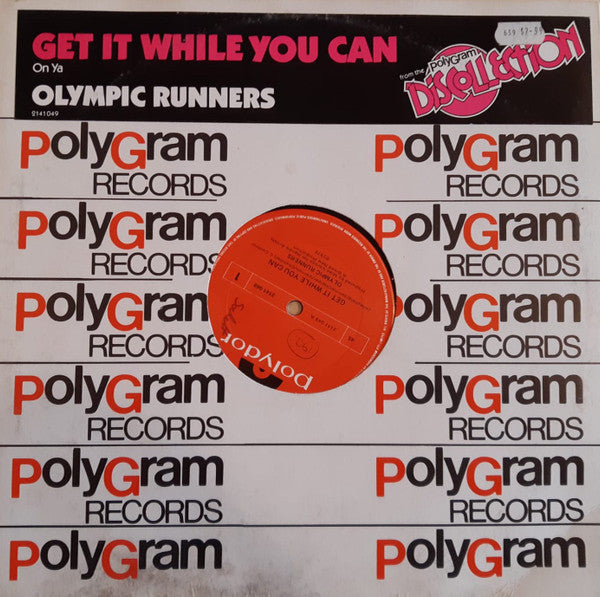 Olympic Runners : Get It While You Can (12", Single)