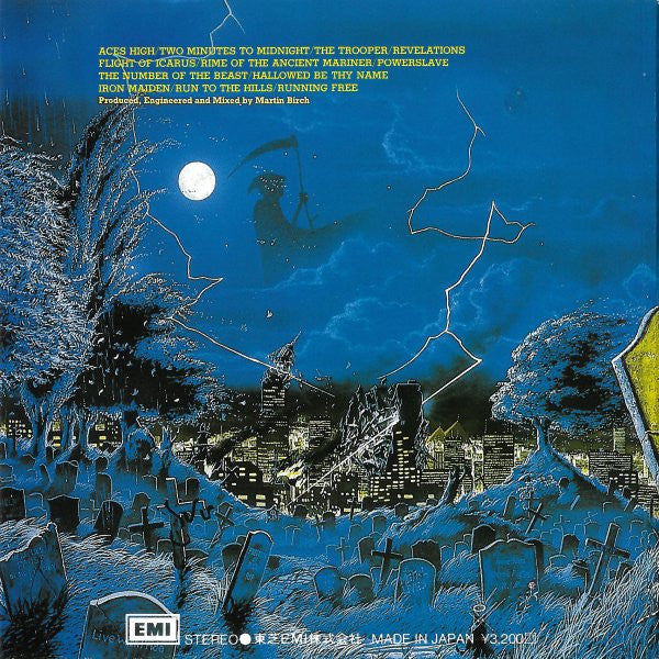 Iron Maiden = Iron Maiden : Live After Death (The World Slavery Tour) = 死霊復活 (CD, Album, RE)